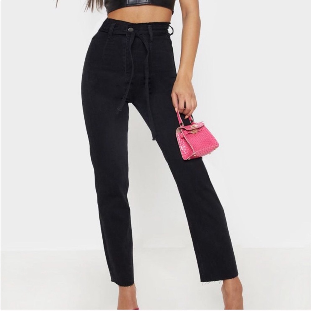 Paper bag jeans